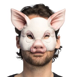 Gris Halvmaske