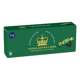 Fazer Grønne Kugler Chokoladepraliner Æske