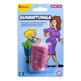 Butterick's Gummitunge Spøg og Skæmt-Artikel