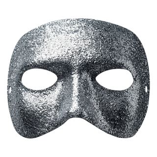 Halvmaske Sølv