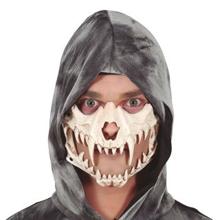 Halvmaske Skelet
