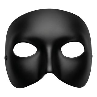 Halvmaske Sort