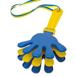 Håndklapper Blå/Gul