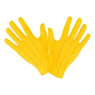 Korte Gule Handsker