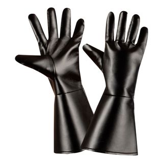 Handsker Læderlook Sorte