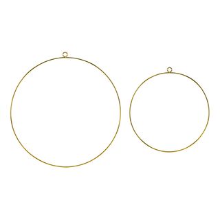 Hængende Dekoration Ringe Guld