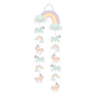 Hængende Dekoration Unicorns & Rainbows
