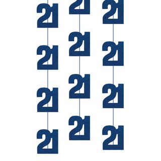 Hængende Dekorationer 21 Blå