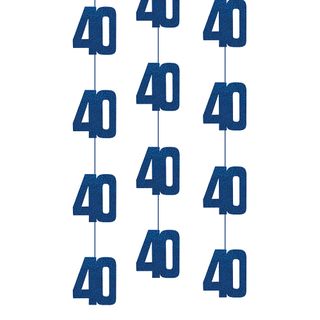 Hængende Dekorationer 40 Blå