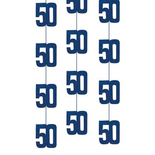 Hængende Dekorationer 50 Blå