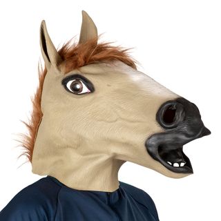 Hestemaske Lysebrun