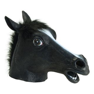 Hestemaske Sort
