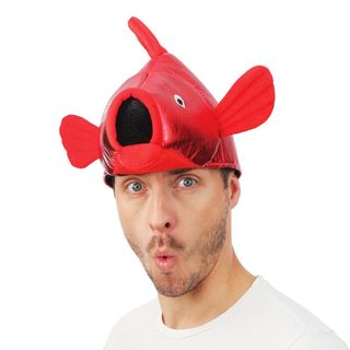 Hat Fisk Rød