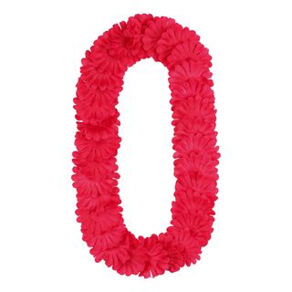 Hawaii-krans Mørk Lyserød