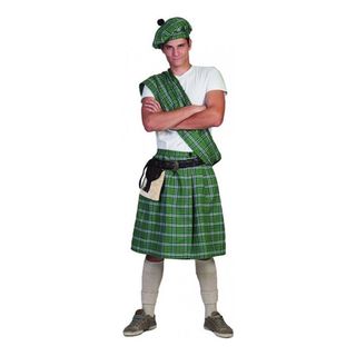 Highlander Grøn Kostume