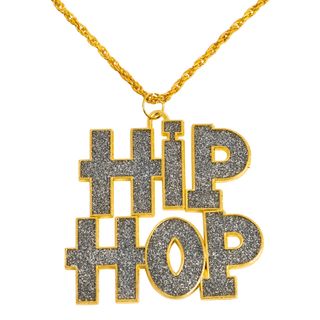 Hip Hop Halskæde Guld