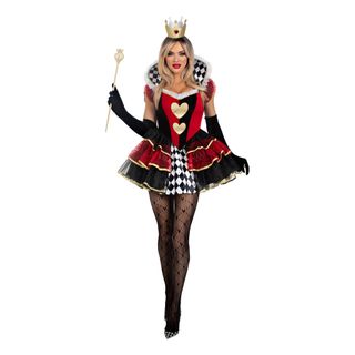 Hjerter Dame Deluxe Kostume
