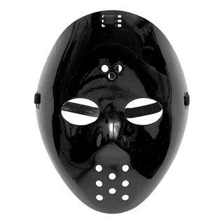 Hockeymaske Sort