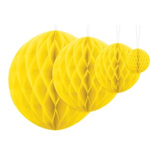 Honeycombs Gul Hængende Dekoration