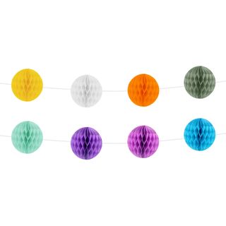 Honeycomb Guirlande Flerfarvet