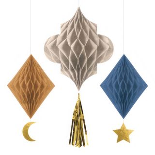 Honeycombs Eid Mubarak Hængende Dekoration