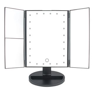 Sammenklappeligt Touchscreen LED Sminkespejl