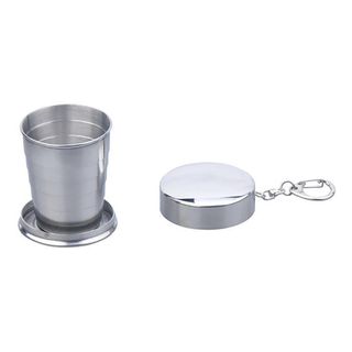 Sammenklappeligt Shotglas på Nøglering