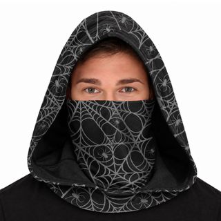 Hette med Maske Edderkoppnett