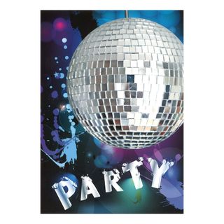 Inbjudningskort Discokula