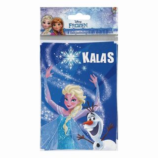 Kutsukortit Juhlat Frozen-teemalla
