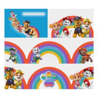 Invitationskort Paw Patrol