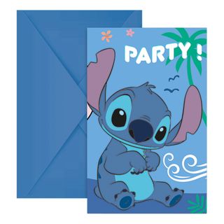 Indbydelser Stitch & Angel