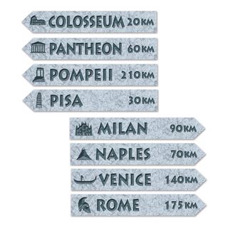Italienske Gadeskilte