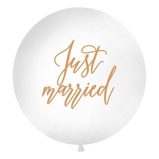Kæmpeballon Just Married