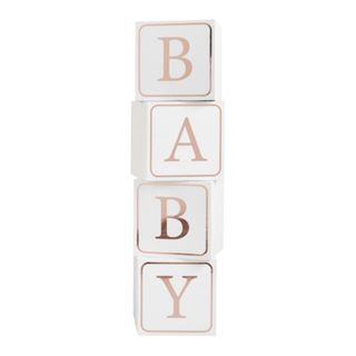 Dekorationsklodser Baby Roséguld