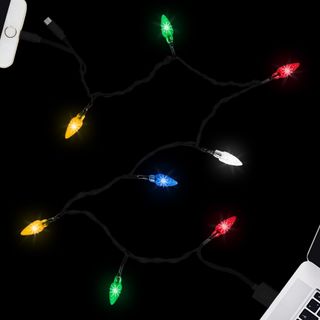 Juletræsbelysning USB-kabel