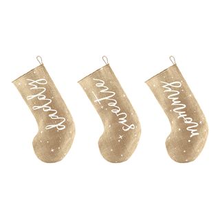 Julestrømpe i Jute