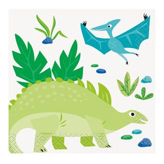 Servietter Dinosaur