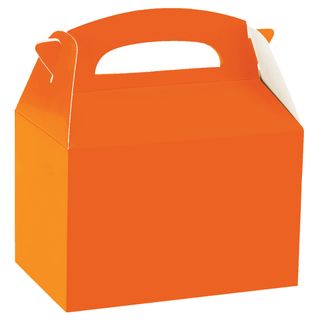 Festboks i Pap Orange