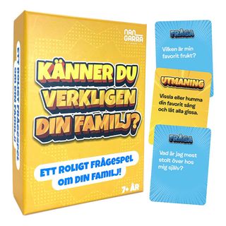 Känner Du Verkligen Din Familj Tietokilpailu