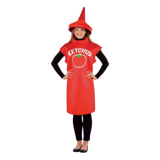 Ketchupflaske Kostume