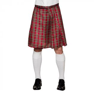 Kilt Skotskternet Rød