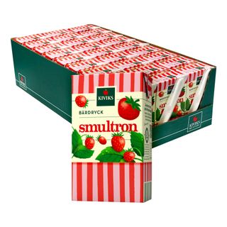 Kivik Smultrondrik med Sugerør