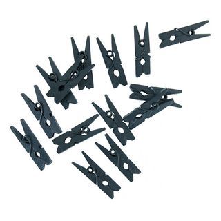 Tøjklemmer Mini Sort