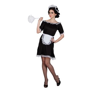 Klassisk French Maid Budget Kostume