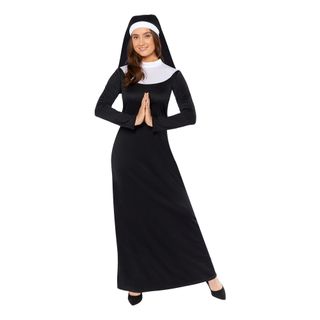 Klassisk Nonne Kostume
