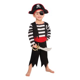 Klassisk Pirat Børnekostume
