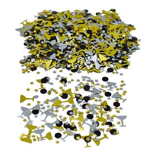 Konfetti Stjerner/Glas