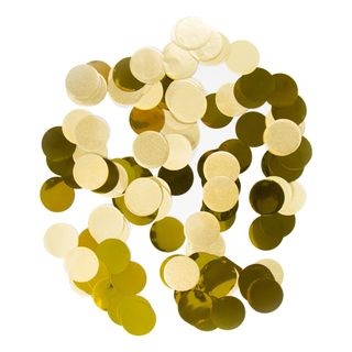Konfetti Guld Stor
