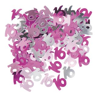 Konfetti Lyserød 16